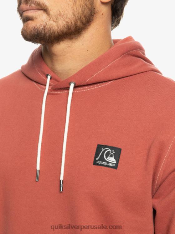 Quiksilver N8LNT1034 hombres Marsala la sudadera con capucha original