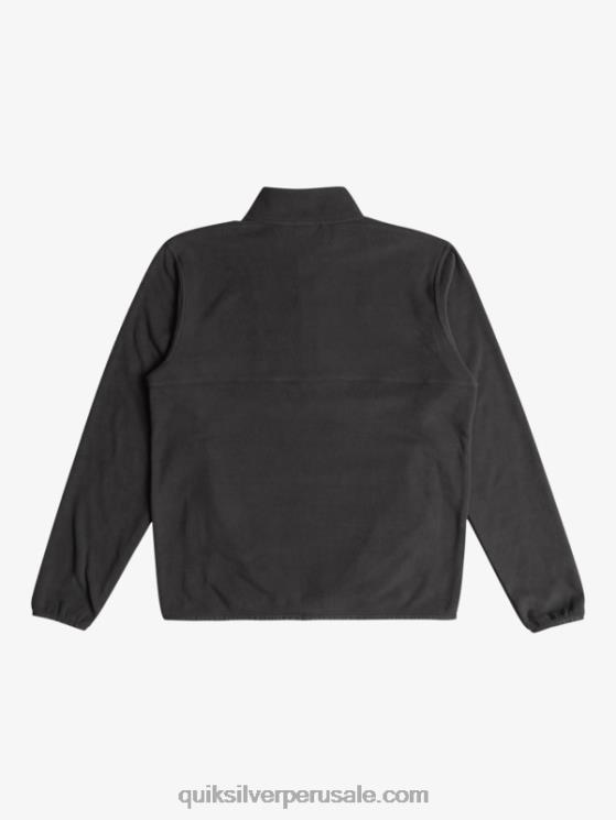 Quiksilver N8LNT1040 hombres fantasma jersey de forro polar con botones de presión sin destino