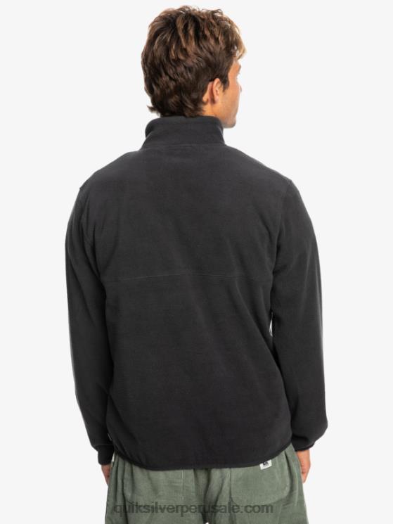 Quiksilver N8LNT1040 hombres fantasma jersey de forro polar con botones de presión sin destino