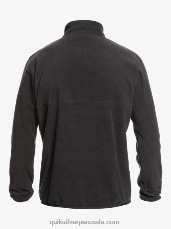 Quiksilver N8LNT1040 hombres fantasma jersey de forro polar con botones de presión sin destino