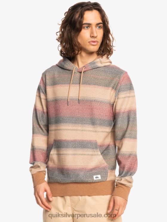 Quiksilver N8LNT1244 hombres hoja de uva gran otway gran sudadera con capucha otway