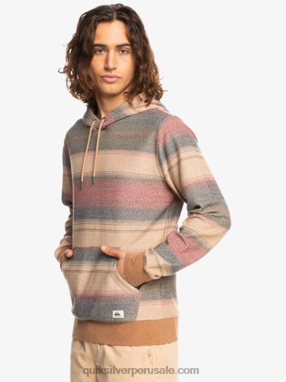 Quiksilver N8LNT1244 hombres hoja de uva gran otway gran sudadera con capucha otway