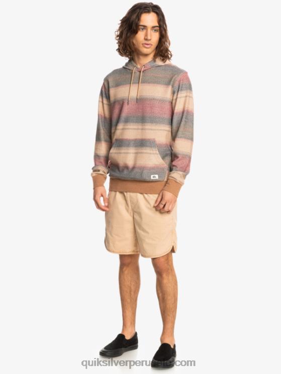 Quiksilver N8LNT1244 hombres hoja de uva gran otway gran sudadera con capucha otway