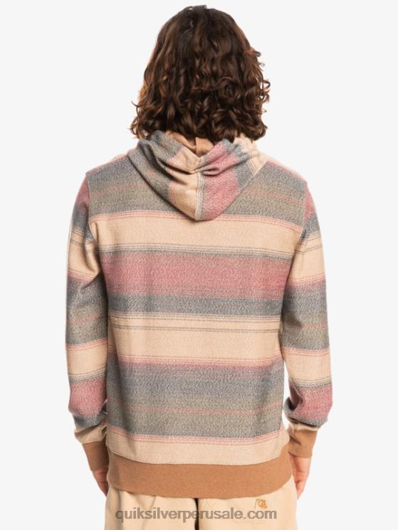 Quiksilver N8LNT1244 hombres hoja de uva gran otway gran sudadera con capucha otway