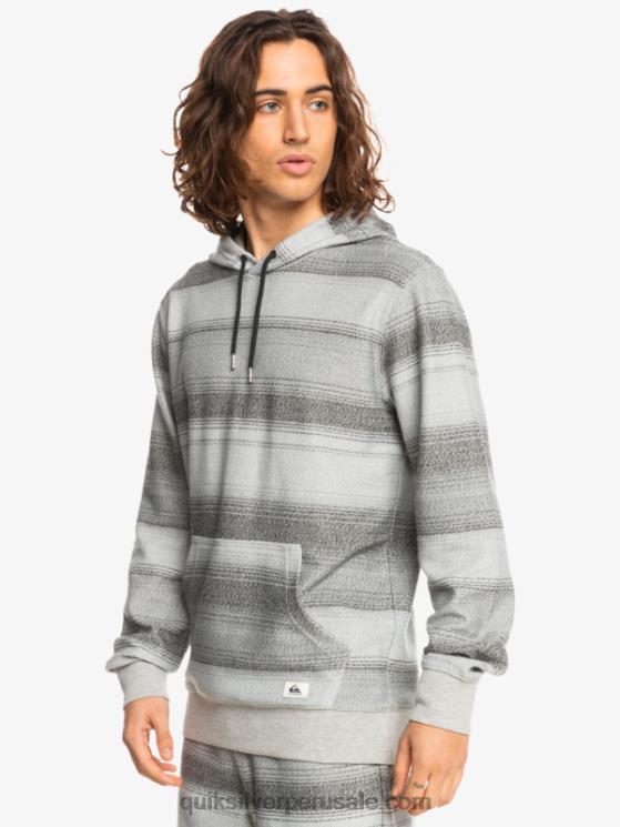Quiksilver N8LNT1245 hombres gran otway negro gran sudadera con capucha otway