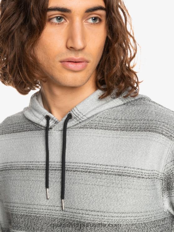 Quiksilver N8LNT1245 hombres gran otway negro gran sudadera con capucha otway