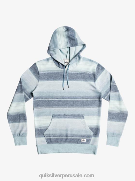 Quiksilver N8LNT1246 hombres azul provenzal gran otway gran sudadera con capucha otway