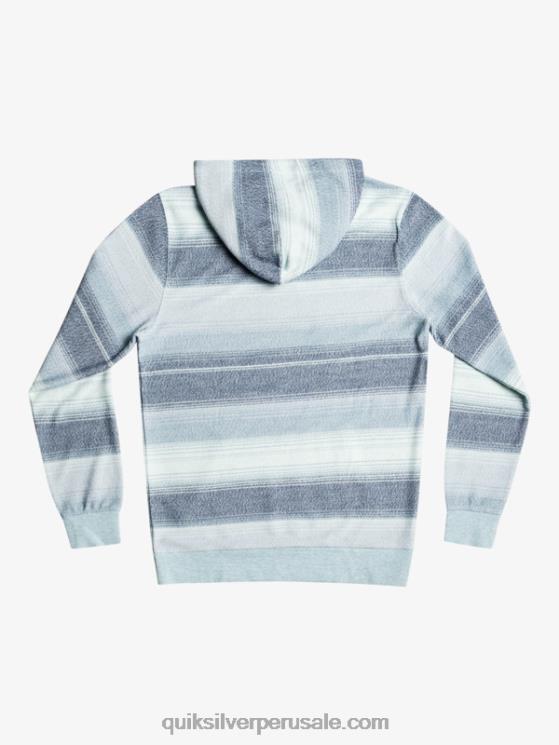 Quiksilver N8LNT1246 hombres azul provenzal gran otway gran sudadera con capucha otway