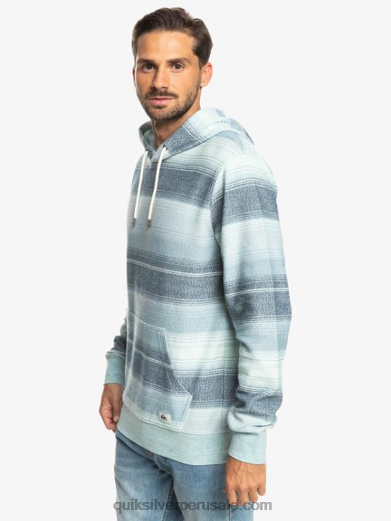 Quiksilver N8LNT1246 hombres azul provenzal gran otway gran sudadera con capucha otway
