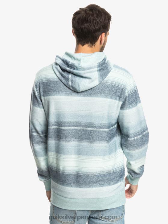 Quiksilver N8LNT1246 hombres azul provenzal gran otway gran sudadera con capucha otway