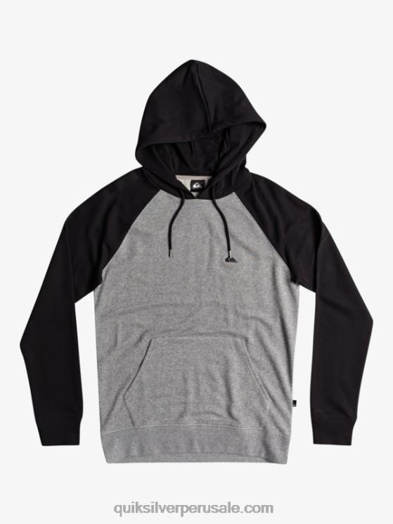Quiksilver N8LNT1513 hombres blazer azul marino/largo sudadera con cremallera Essentials
