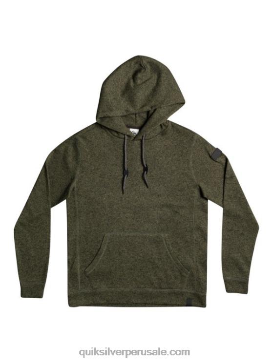 Quiksilver N8LNT1713 hombres trébol de cuatro hojas sudadera con capucha