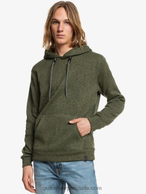 Quiksilver N8LNT1713 hombres trébol de cuatro hojas sudadera con capucha
