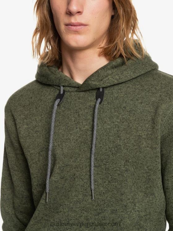 Quiksilver N8LNT1713 hombres trébol de cuatro hojas sudadera con capucha
