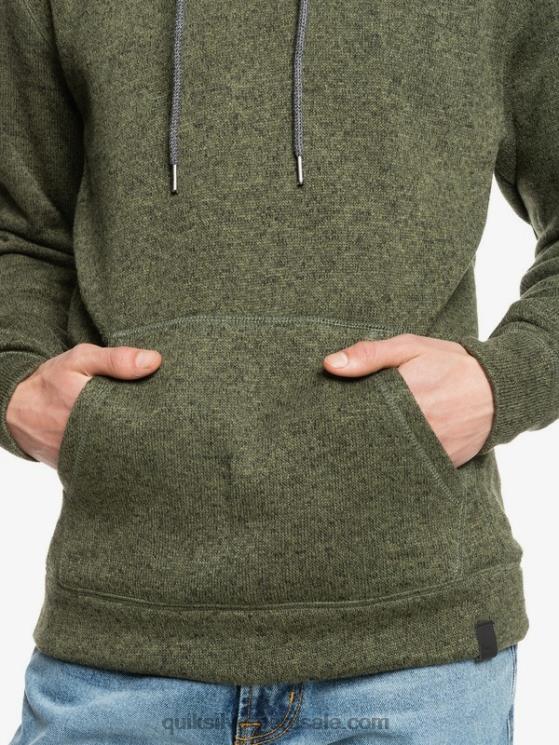 Quiksilver N8LNT1713 hombres trébol de cuatro hojas sudadera con capucha