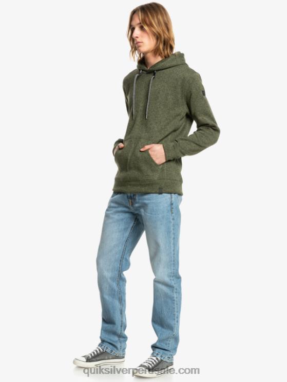 Quiksilver N8LNT1713 hombres trébol de cuatro hojas sudadera con capucha