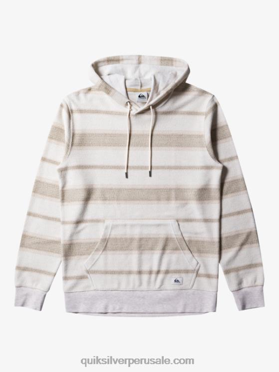 Quiksilver N8LNT578 hombres gran otway gris oliva gran sudadera con capucha otway