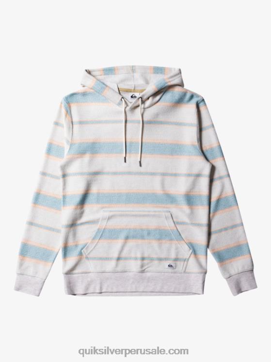 Quiksilver N8LNT579 hombres camafeo azul gran otway gran sudadera con capucha otway