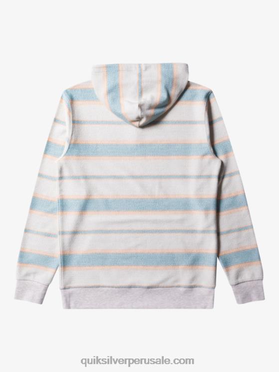 Quiksilver N8LNT579 hombres camafeo azul gran otway gran sudadera con capucha otway