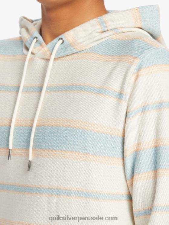 Quiksilver N8LNT579 hombres camafeo azul gran otway gran sudadera con capucha otway