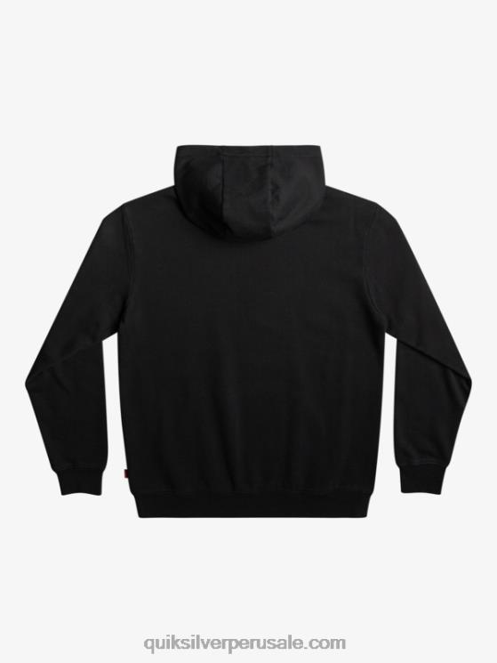 Quiksilver x Stranger N8LNT1806 hombres negro sudadera con logo oficial Things