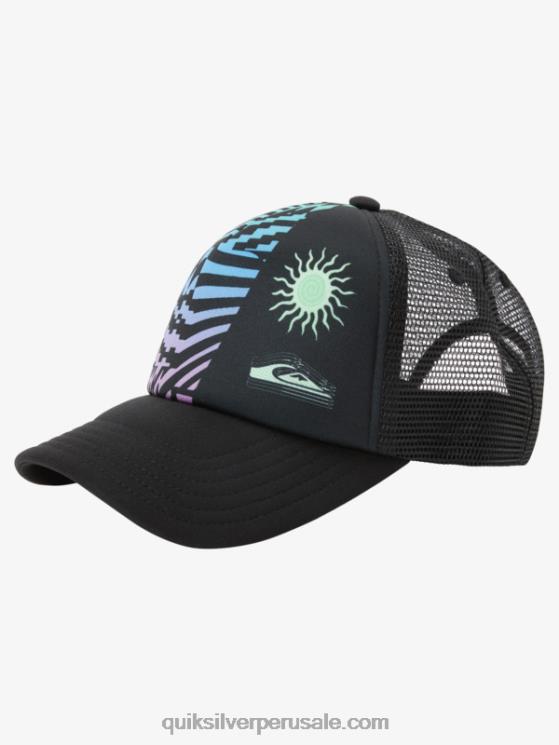 Quiksilver N8LNT1929 Niños negro gorra snapback 8-16 urraca coop