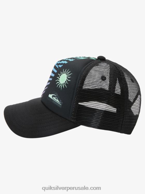 Quiksilver N8LNT1929 Niños negro gorra snapback 8-16 urraca coop