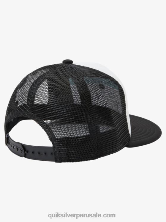 Quiksilver N8LNT2036 Niños blanco 2-7 gorra de camionero héroe de la ciudad