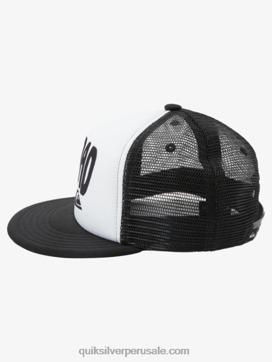 Quiksilver N8LNT2036 Niños blanco 2-7 gorra de camionero héroe de la ciudad