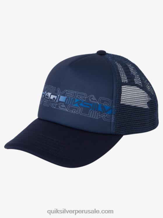 Quiksilver N8LNT2043 Niños azul marino medianoche 8-16 gorra de camionero cooperativa buitre