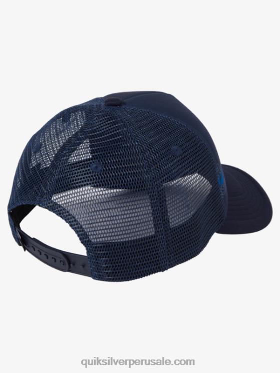 Quiksilver N8LNT2043 Niños azul marino medianoche 8-16 gorra de camionero cooperativa buitre