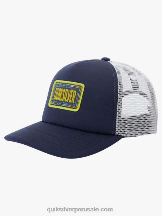Quiksilver N8LNT2046 Niños chaqueta azul marino 8-16 gorra snapback con visera furtiva