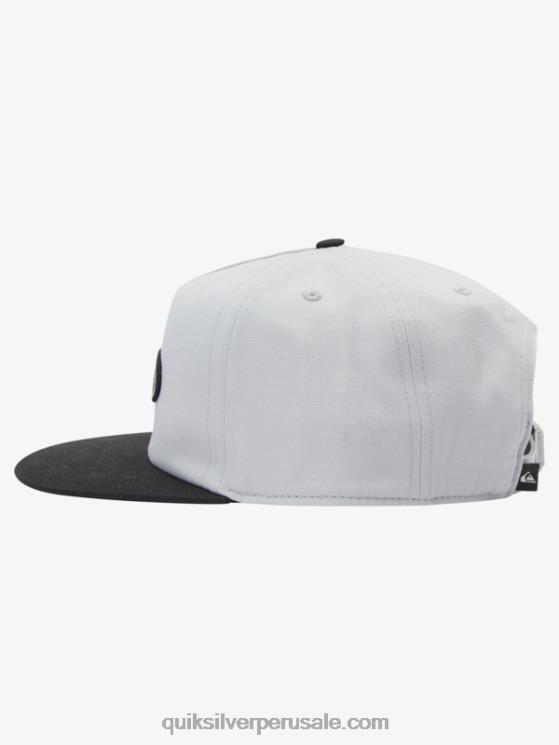 Quiksilver N8LNT2049 Niños gris violeta gorra snapback zinger 8-16