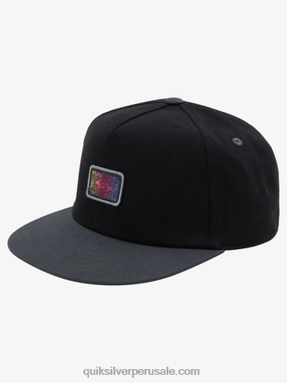 Quiksilver N8LNT2050 Niños negro gorra snapback zinger 8-16