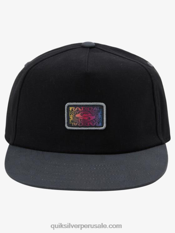 Quiksilver N8LNT2050 Niños negro gorra snapback zinger 8-16