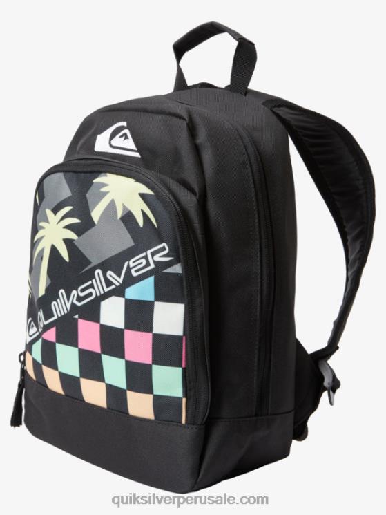 Quiksilver N8LNT2152 Niños negro azabache Mochila 2-7 chomping 12 l