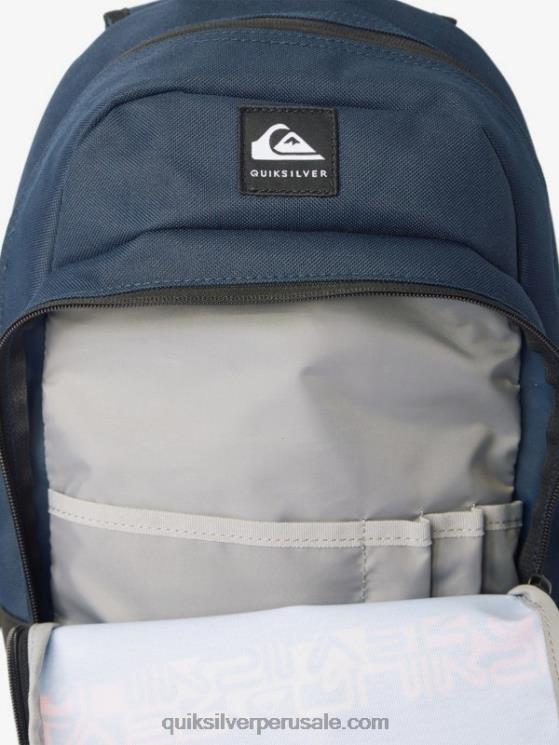 Quiksilver N8LNT2153 Niños azul marino Mochila 2-7 chomping 12 l