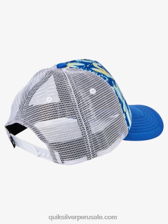 Quiksilver N8LNT2205 Niños snorkel azul gorra de camionero 2-7 buitre coop