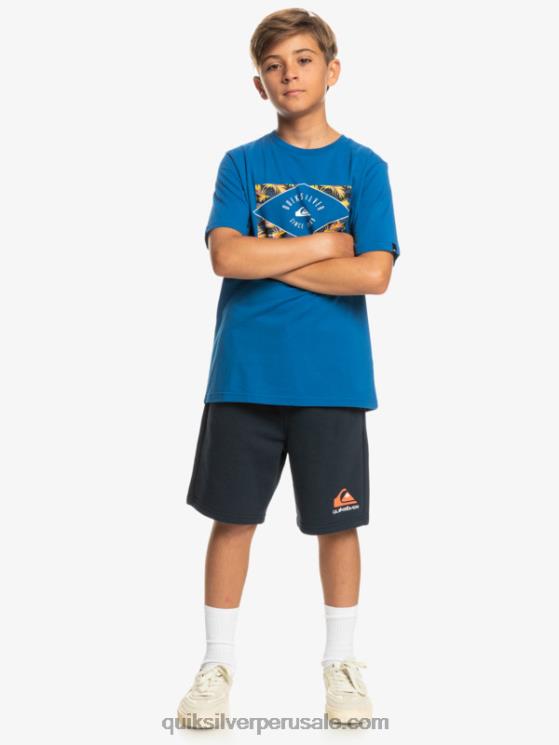 Quiksilver N8LNT2069 Niños chaqueta azul marino Joggers de 8 a 16 días fáciles