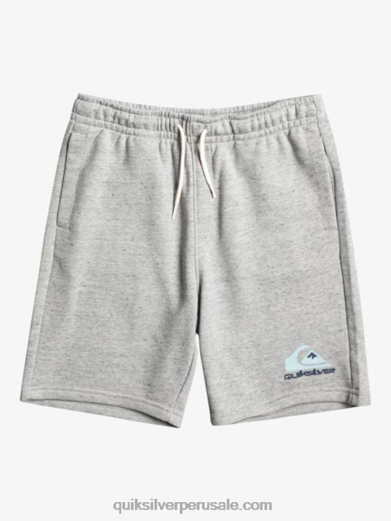 Quiksilver N8LNT2070 Niños brezo gris claro Joggers de 8 a 16 días fáciles