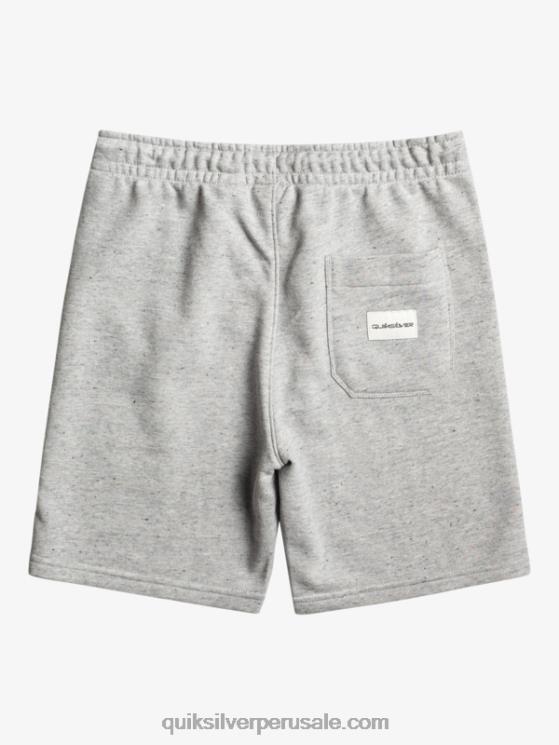 Quiksilver N8LNT2070 Niños brezo gris claro Joggers de 8 a 16 días fáciles