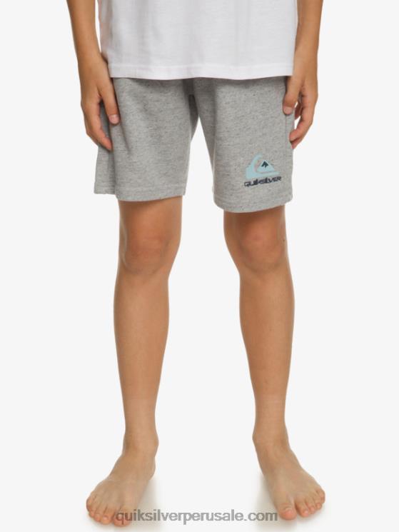 Quiksilver N8LNT2070 Niños brezo gris claro Joggers de 8 a 16 días fáciles