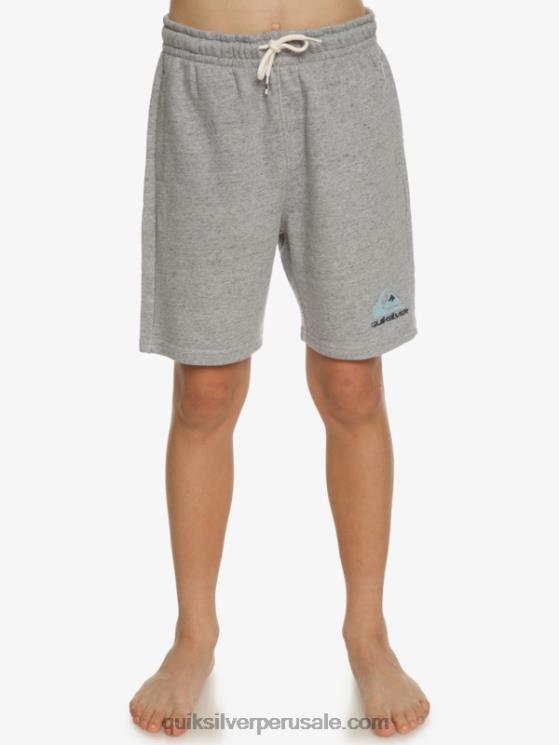 Quiksilver N8LNT2070 Niños brezo gris claro Joggers de 8 a 16 días fáciles
