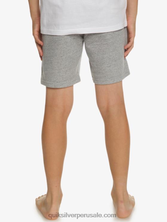 Quiksilver N8LNT2070 Niños brezo gris claro Joggers de 8 a 16 días fáciles
