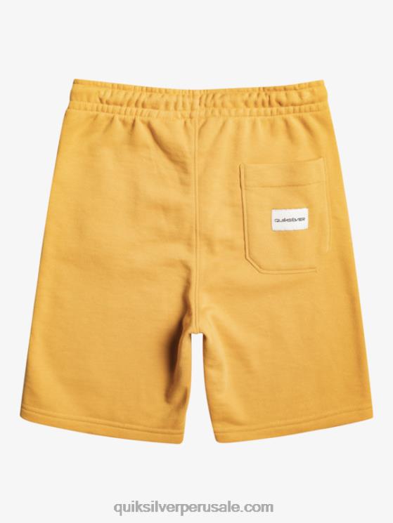Quiksilver N8LNT2071 Niños oro brillante Joggers de 8 a 16 días fáciles
