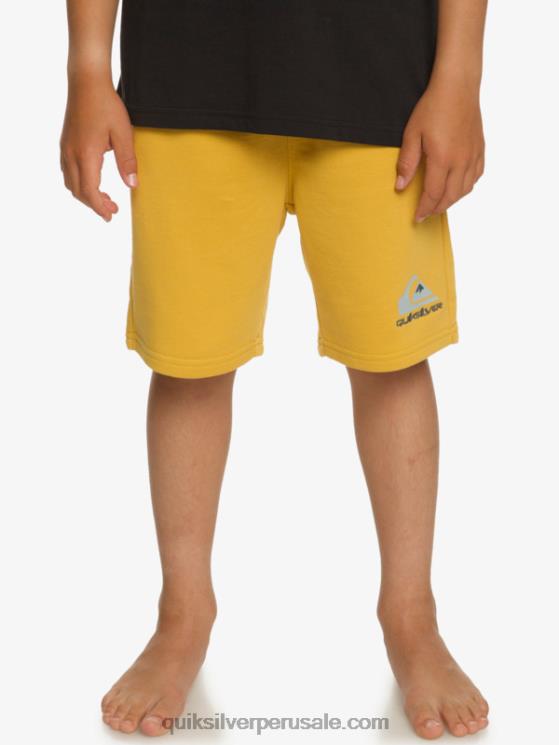 Quiksilver N8LNT2071 Niños oro brillante Joggers de 8 a 16 días fáciles