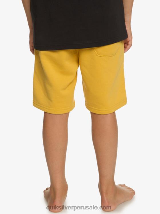 Quiksilver N8LNT2071 Niños oro brillante Joggers de 8 a 16 días fáciles