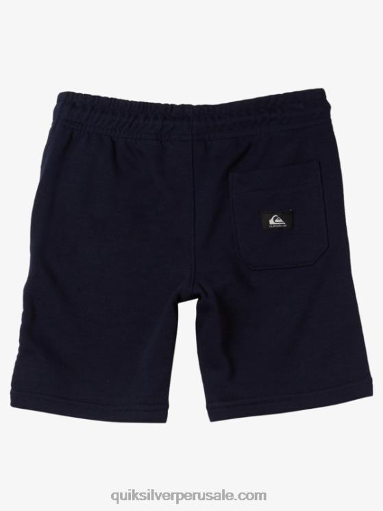 Quiksilver N8LNT2075 Niños chaqueta azul marino 2-7 joggers fáciles para el día