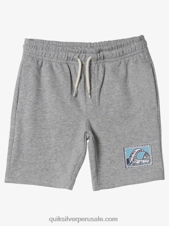 Quiksilver N8LNT2076 Niños brezo gris claro 2-7 joggers fáciles para el día