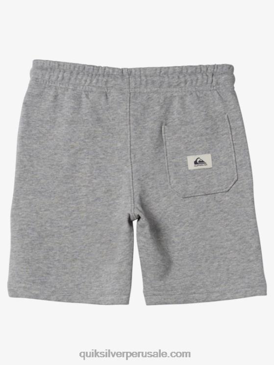 Quiksilver N8LNT2076 Niños brezo gris claro 2-7 joggers fáciles para el día